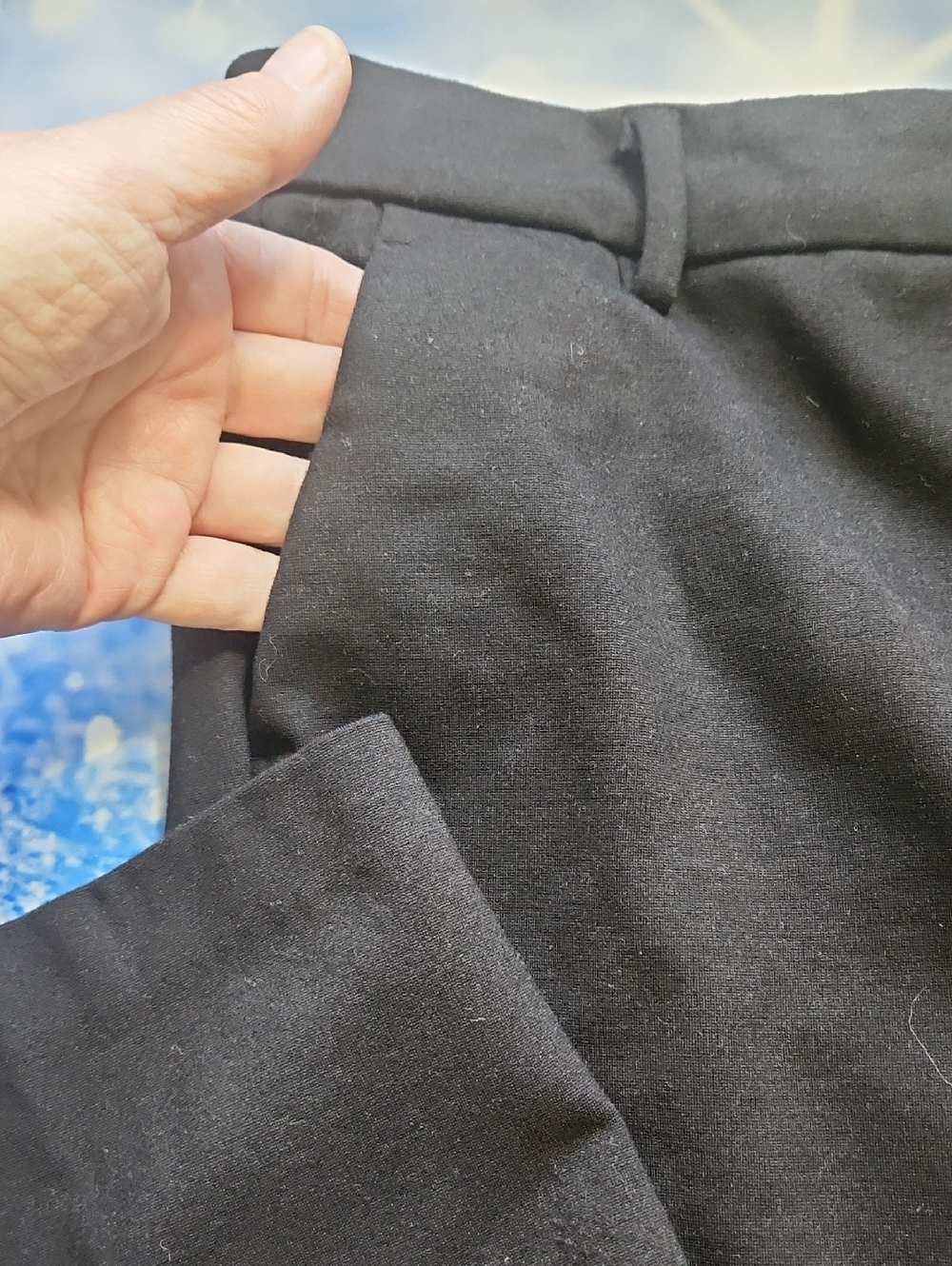 Liverpool Black Straight-Leg Women's Trousers - Picture 5 of 10